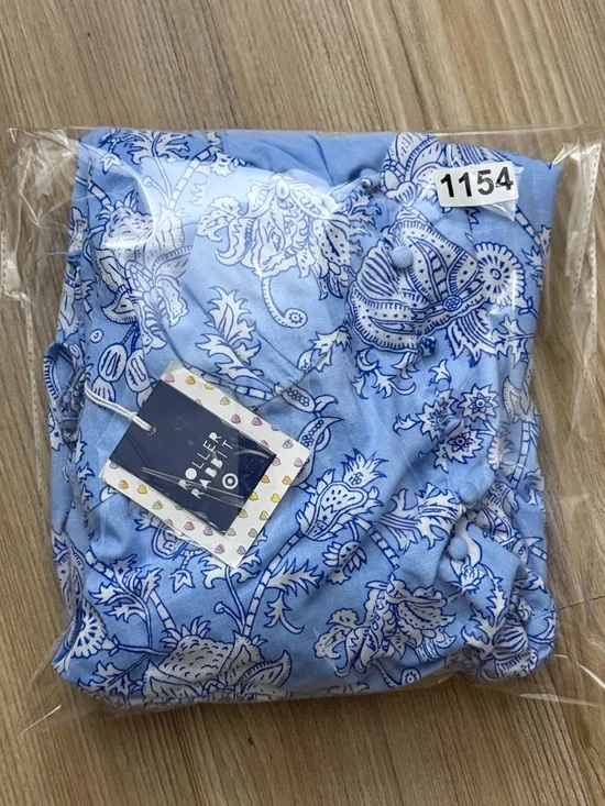 Women's Floral Vines Drop Waist Midi A-Line
Dress Blue -Roller Rabbit x Target M - Picture 14 of 14